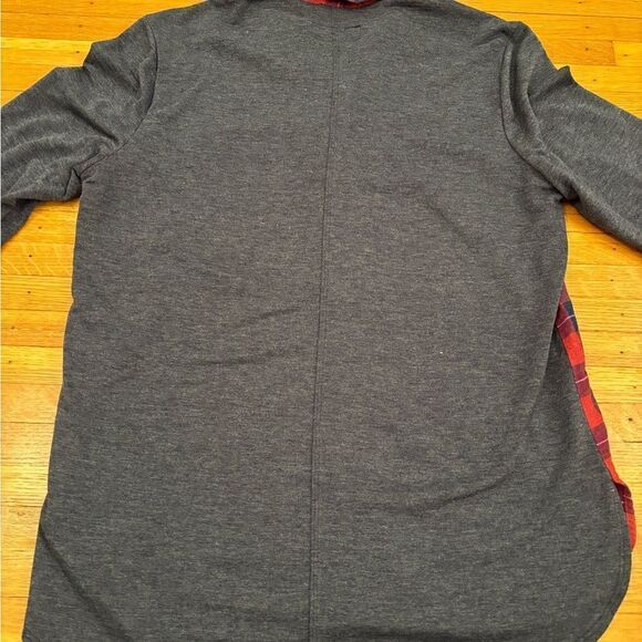 Betabrand Lumberjill Buffalo Plaid flannel/long sleeve button down shirt - Picture 3 of 5